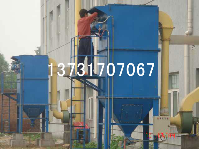 石家莊塑料廠趙經理定購的MC-60布袋除塵器已發貨 石家莊塑料廠趙經理定購的MC-60布袋除塵器已發貨